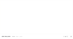Desktop Screenshot of ericmillikin.com